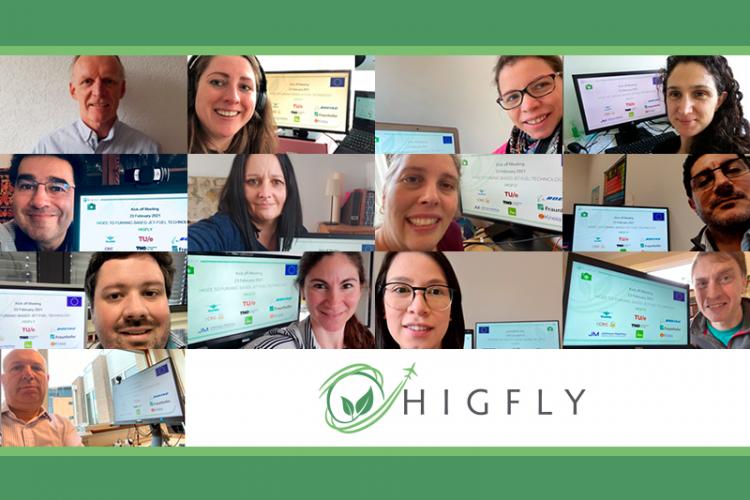 Virtual selfie for Higfly kick off meeting